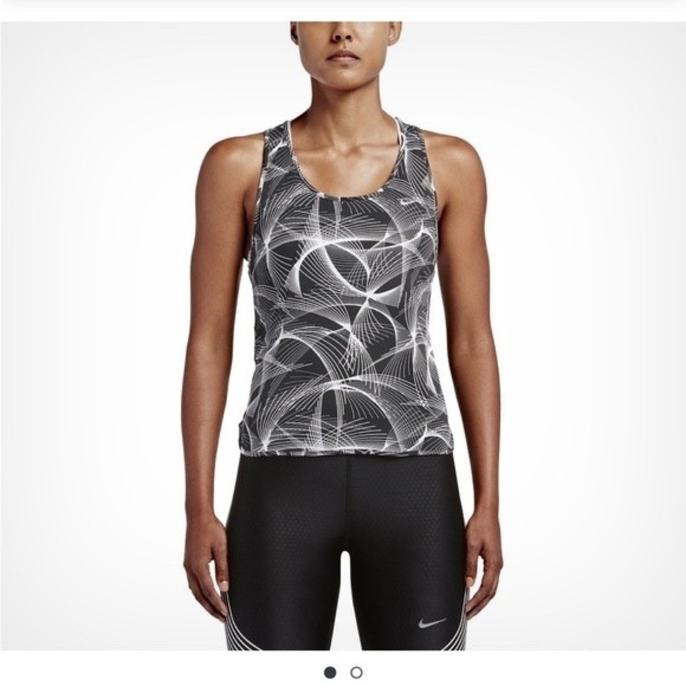 Nike NK DRI-FIT TANK CITY in Pink and Black